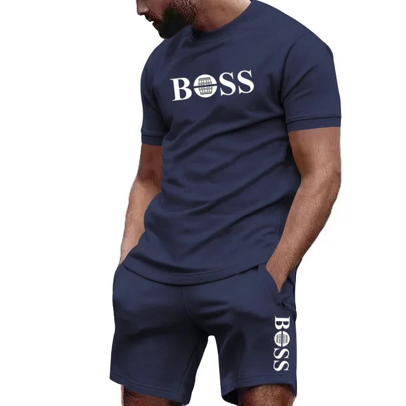 Running Gear For Men - 2026Summer Men's Two-piece Mesh Tracksuit, Short-sleeve