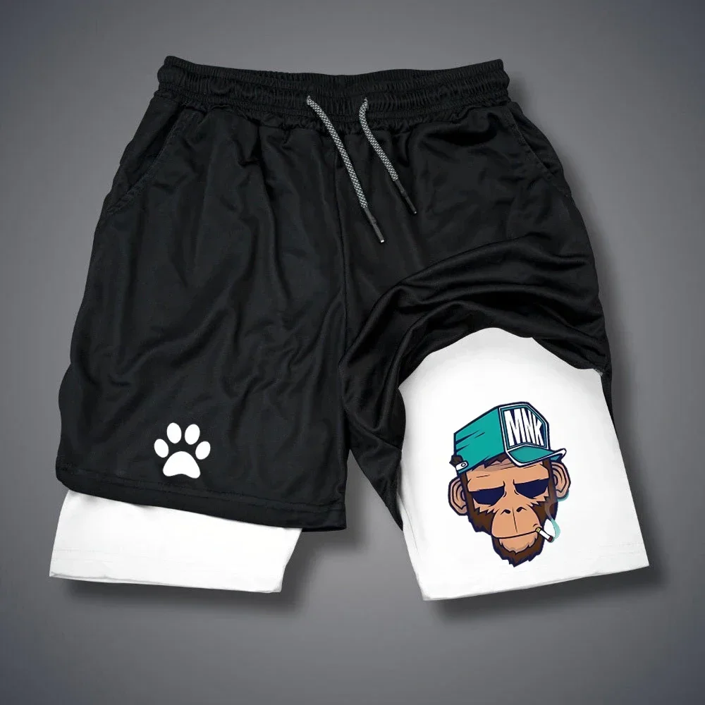 Running Gear For Men - Sports Tights Shorts for Men Gym
