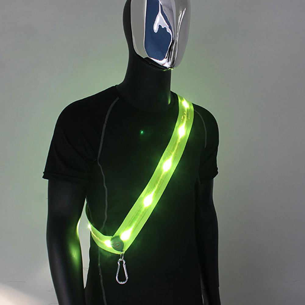 LED Running Belt Rechargeable  - Running Gear Night recension och pris