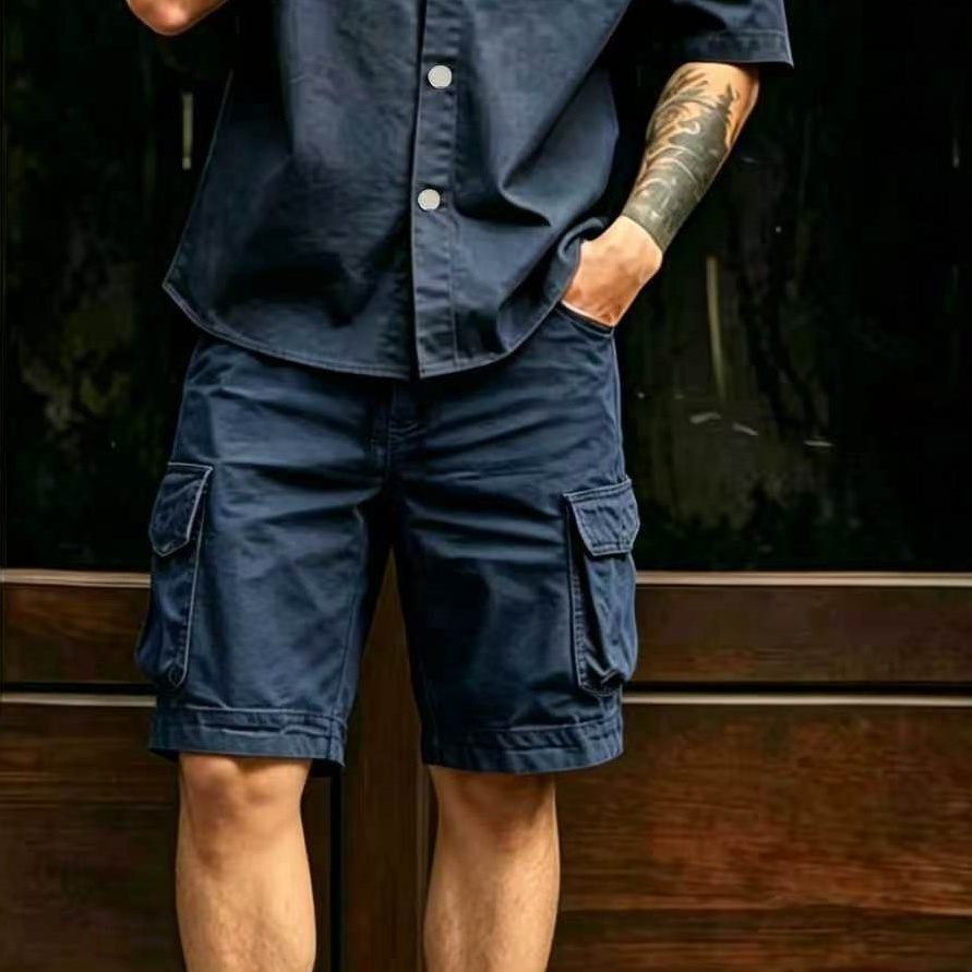 2026 New Cargo Knee Shorts Men - Running Gear For Men recension och pris