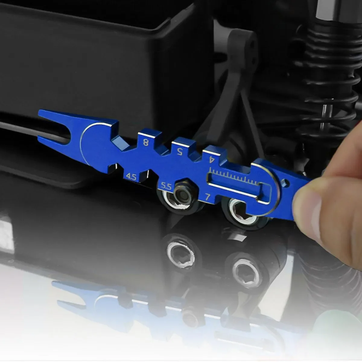 1pcs Red / Blue Wrench RC car  - Running Gear Vehicle recension och pris