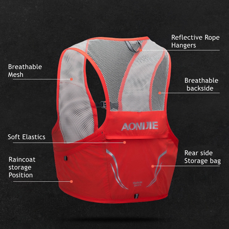 AONIJIE C932 Lightweight Backp - Running Hydration Vest recension och pris