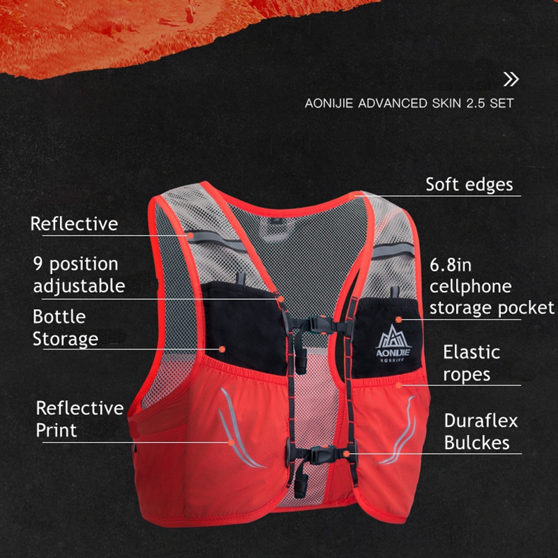 AONIJIE C932 Lightweight Backp - Running Hydration Vest recension och pris