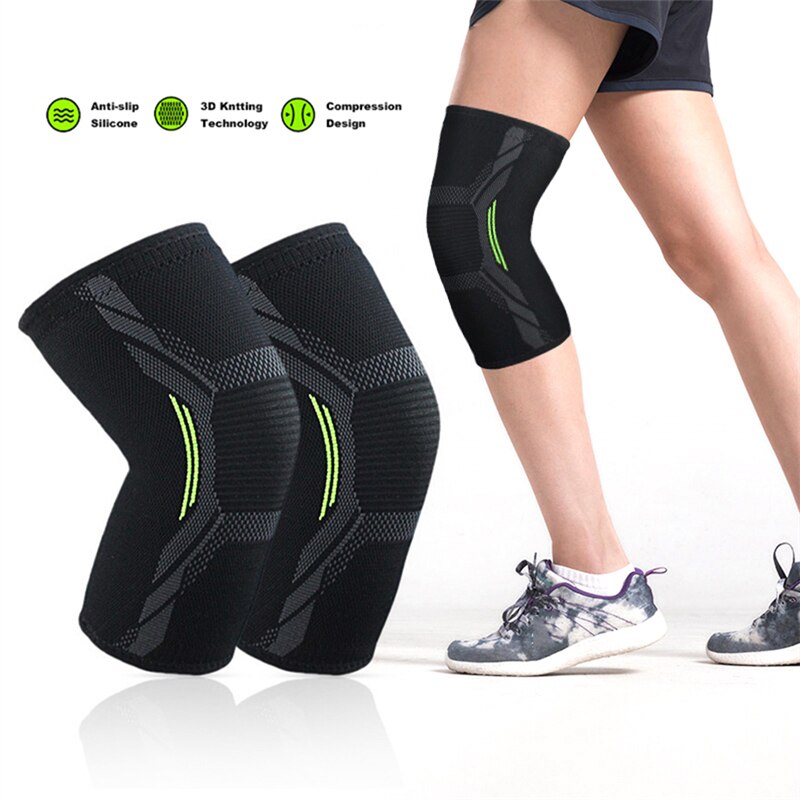 Single Knee Pad Knitted Nylon  - Running Gear Knee recension och pris