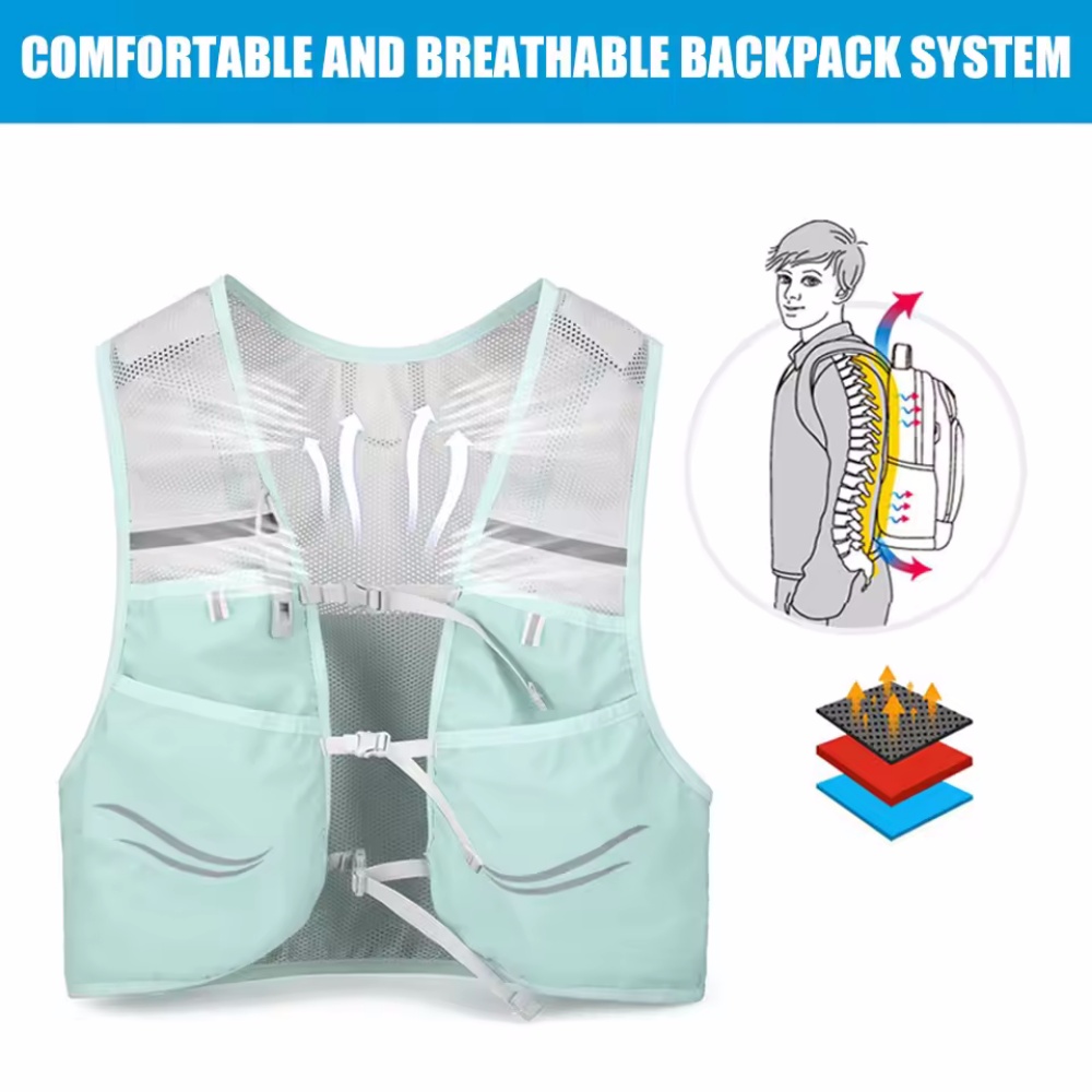 Reflective Running Vest Hydrat - Running Hydration Vest recension och pris