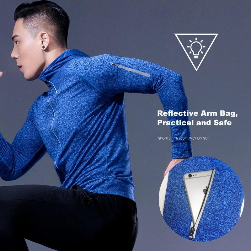 5-Piece Men's Fitness Clothes  - Running Gear Autumn recension och pris