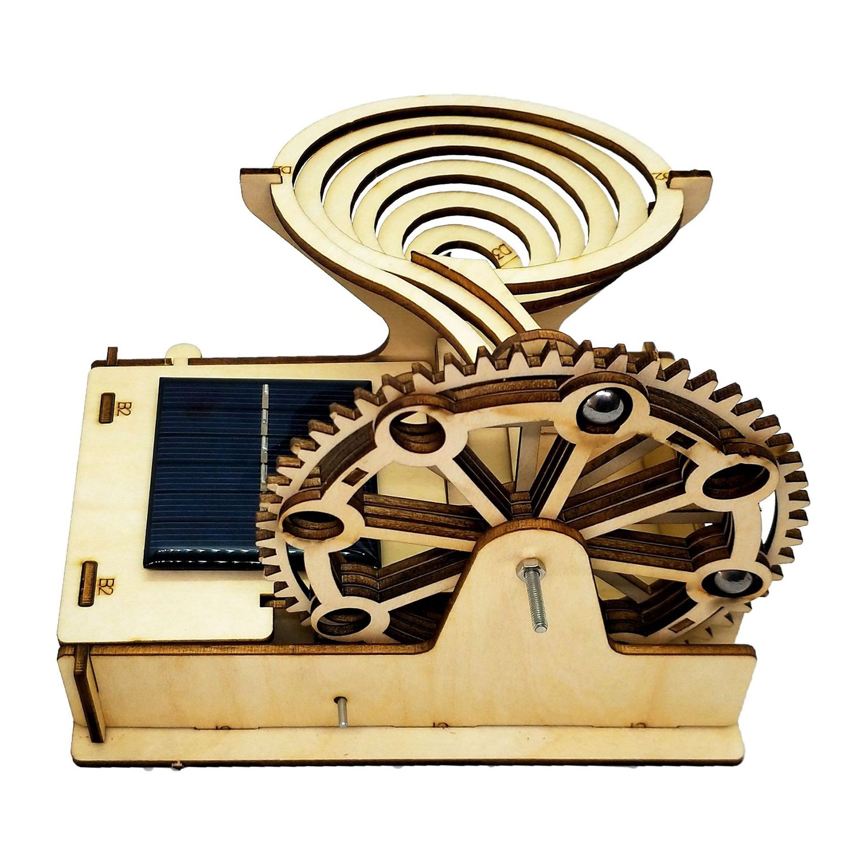 Practical 3D Wooden Marble Run - Running Gear Vehicle recension och pris