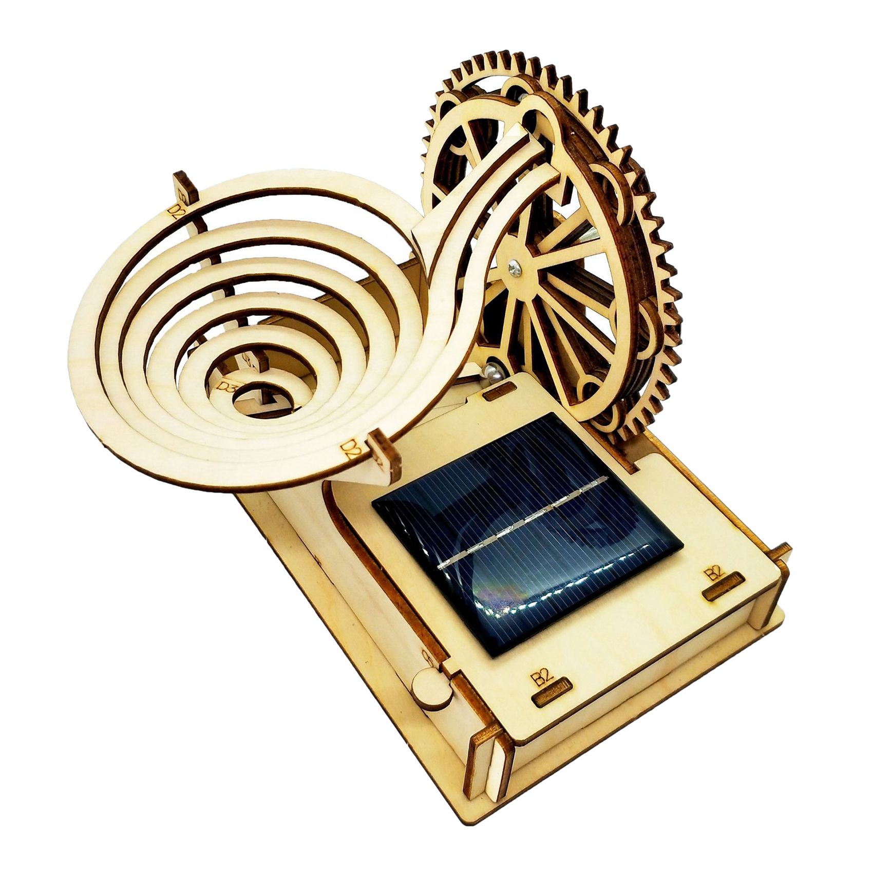 Practical 3D Wooden Marble Run - Running Gear Vehicle recension och pris