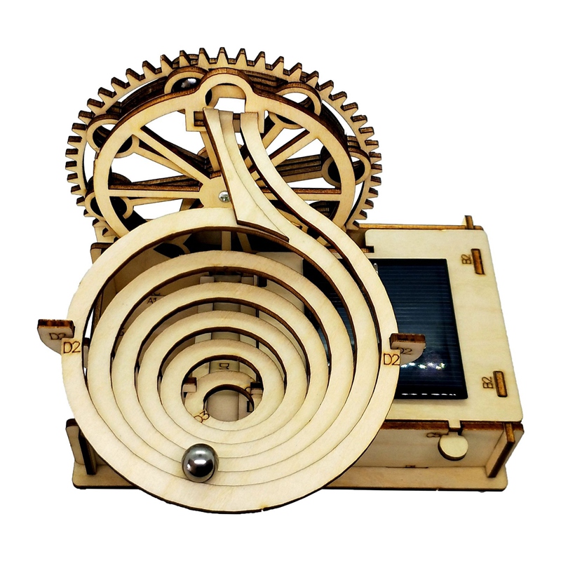 Practical 3D Wooden Marble Run - Running Gear Vehicle recension och pris