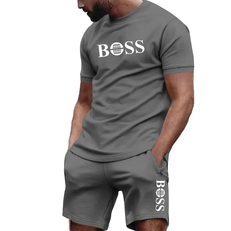 2026Summer Men's Two-piece Mes - Running Gear For Men recension och pris