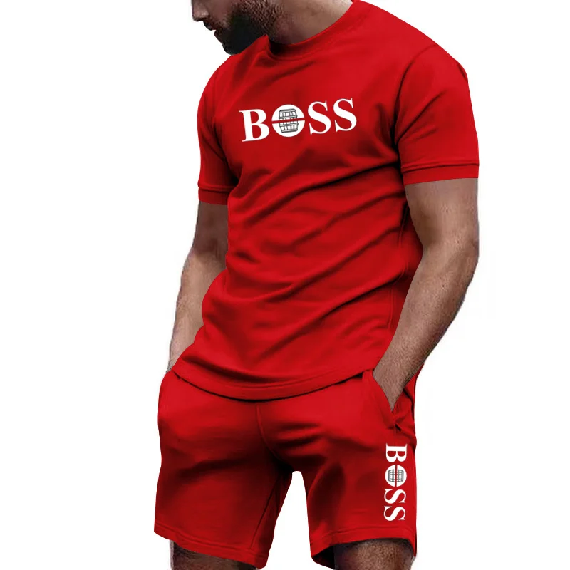 2026Summer Men's Two-piece Mes - Running Gear For Men recension och pris
