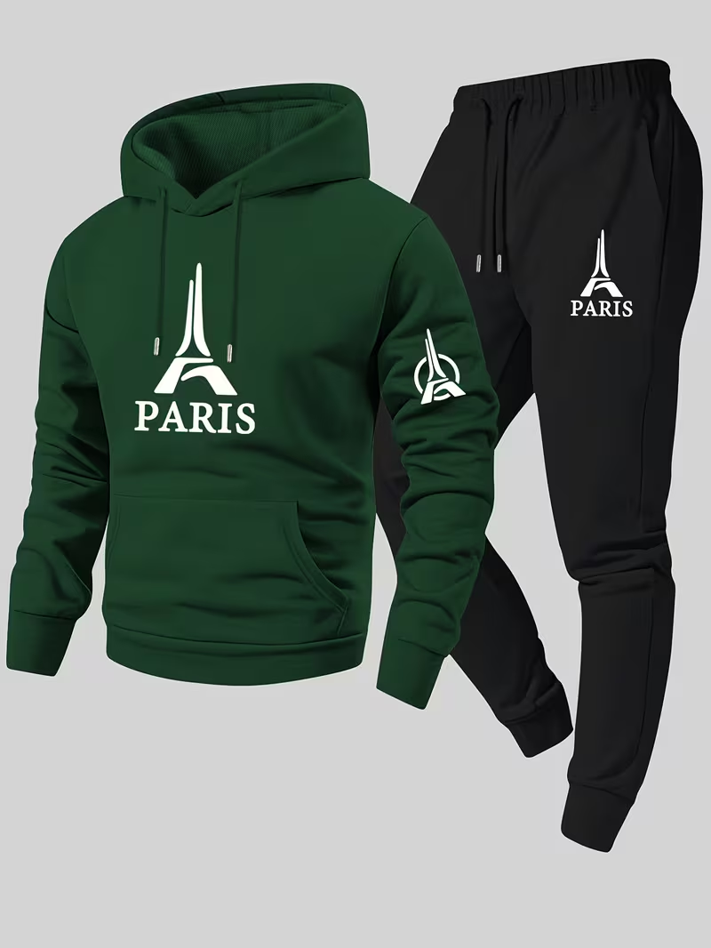 Paris Men's Urban Casual Two-P - Running Gear Winter Men recension och pris