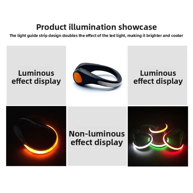 New Luminous Shoe Clip Light L - Running Gear Night recension och pris