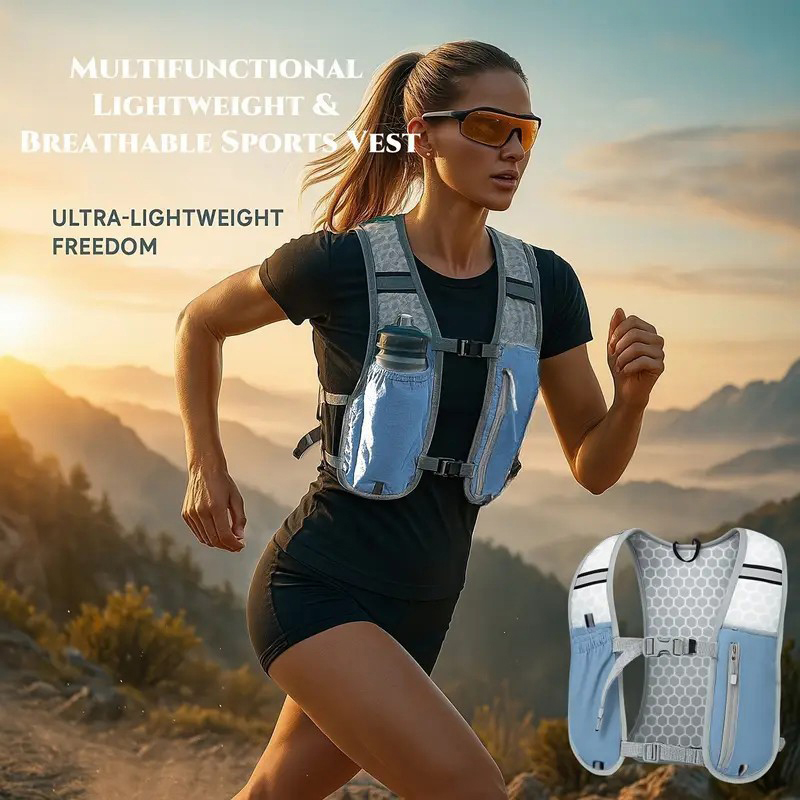 New Running Water Bottle Stora - Running Hydration Vest recension och pris
