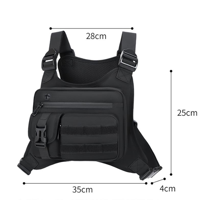 Tactical Chest Rig Bag Men Wat - Running Gear Outdoor recension och pris