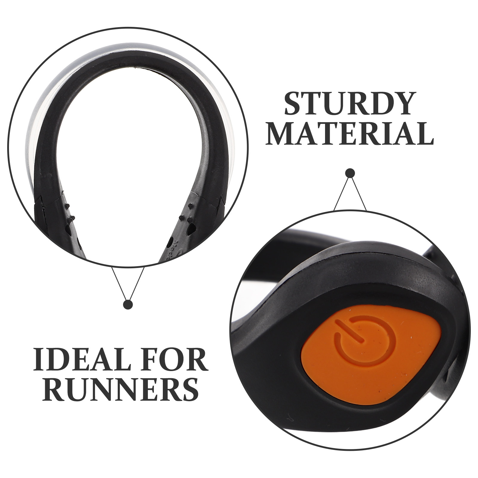 2Pcs LED Shoe Clip Lights Nigh - Running Gear Night recension och pris