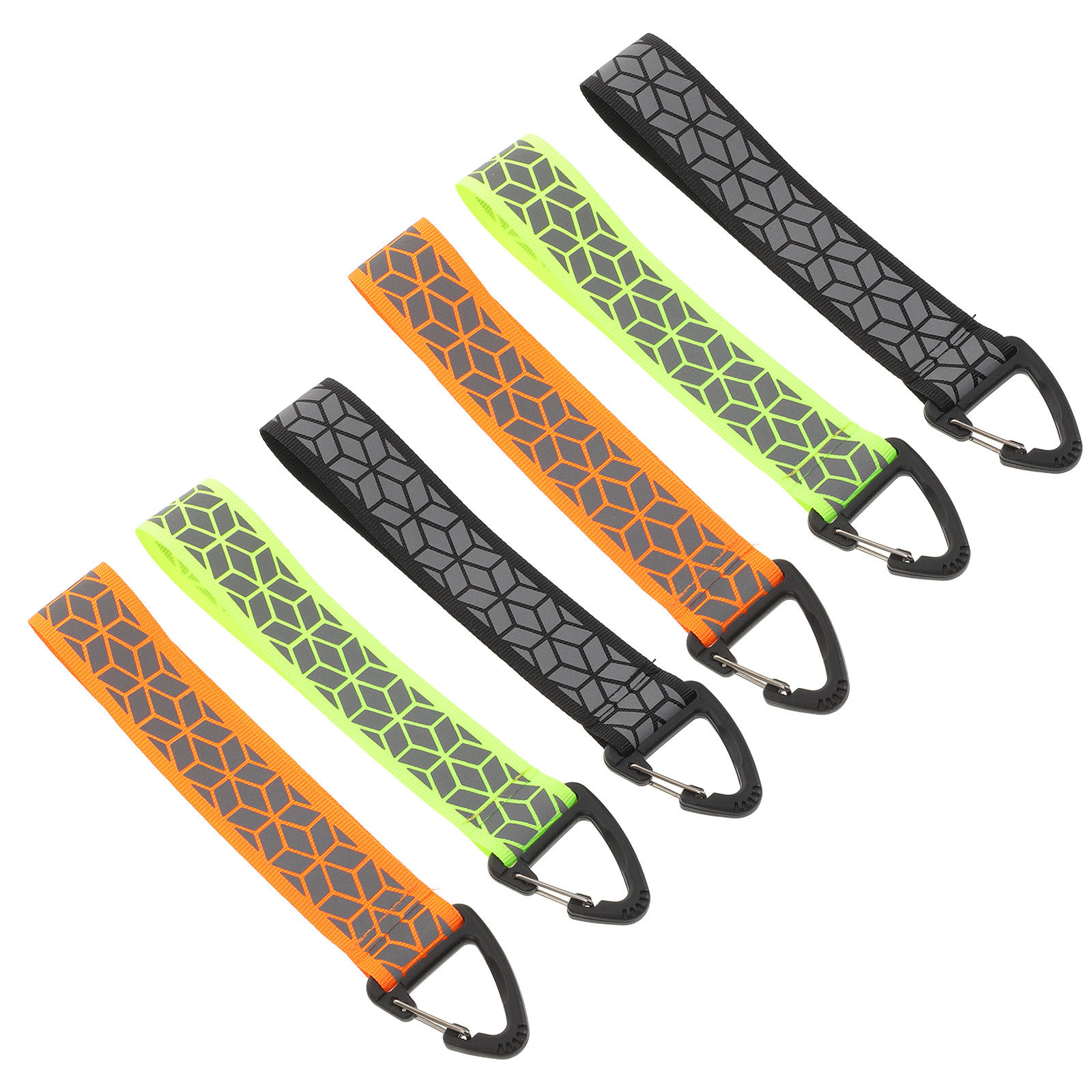 6Pcs Reflective Keychains High - Running Gear Night recension och pris