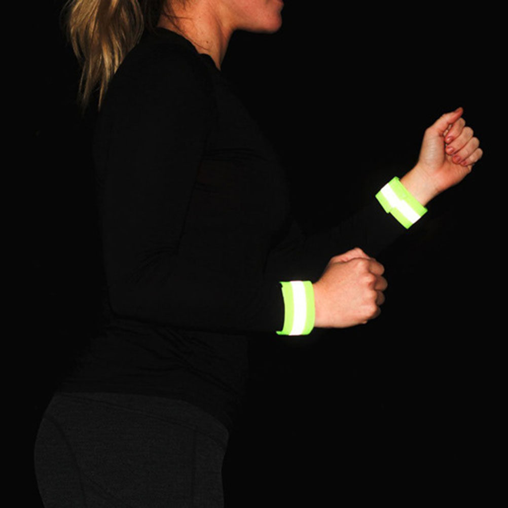 4Pcs Adjustable Reflective Ban - Running Gear Night recension och pris