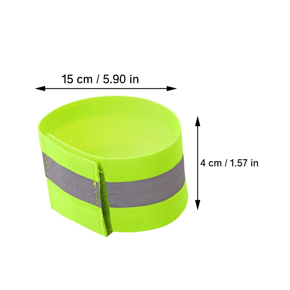 4Pcs Adjustable Reflective Ban - Running Gear Night recension och pris