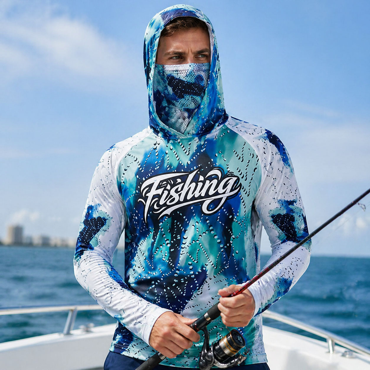Fishing Hood Riding Tops Wear  - Running Gear Outdoor recension och pris