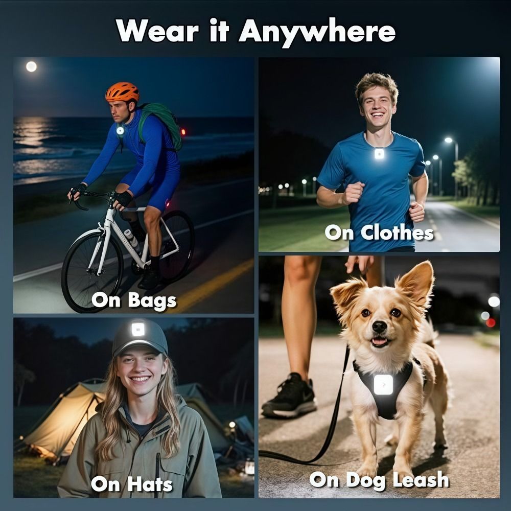 Rechargeable Outdoor Night Run - Running Gear Night recension och pris