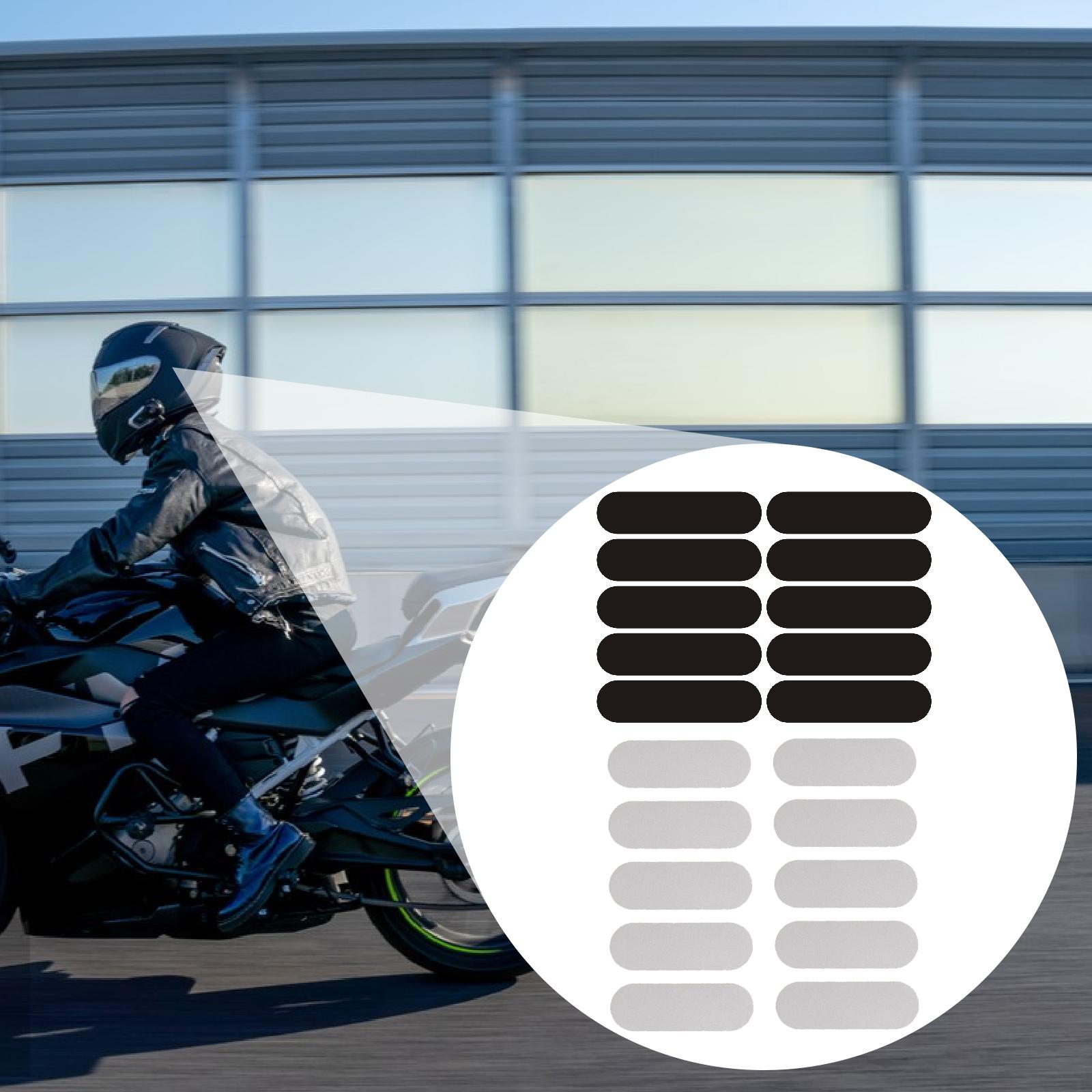 10Pcs Reflective Stickers Mult - Running Gear Vehicle recension och pris