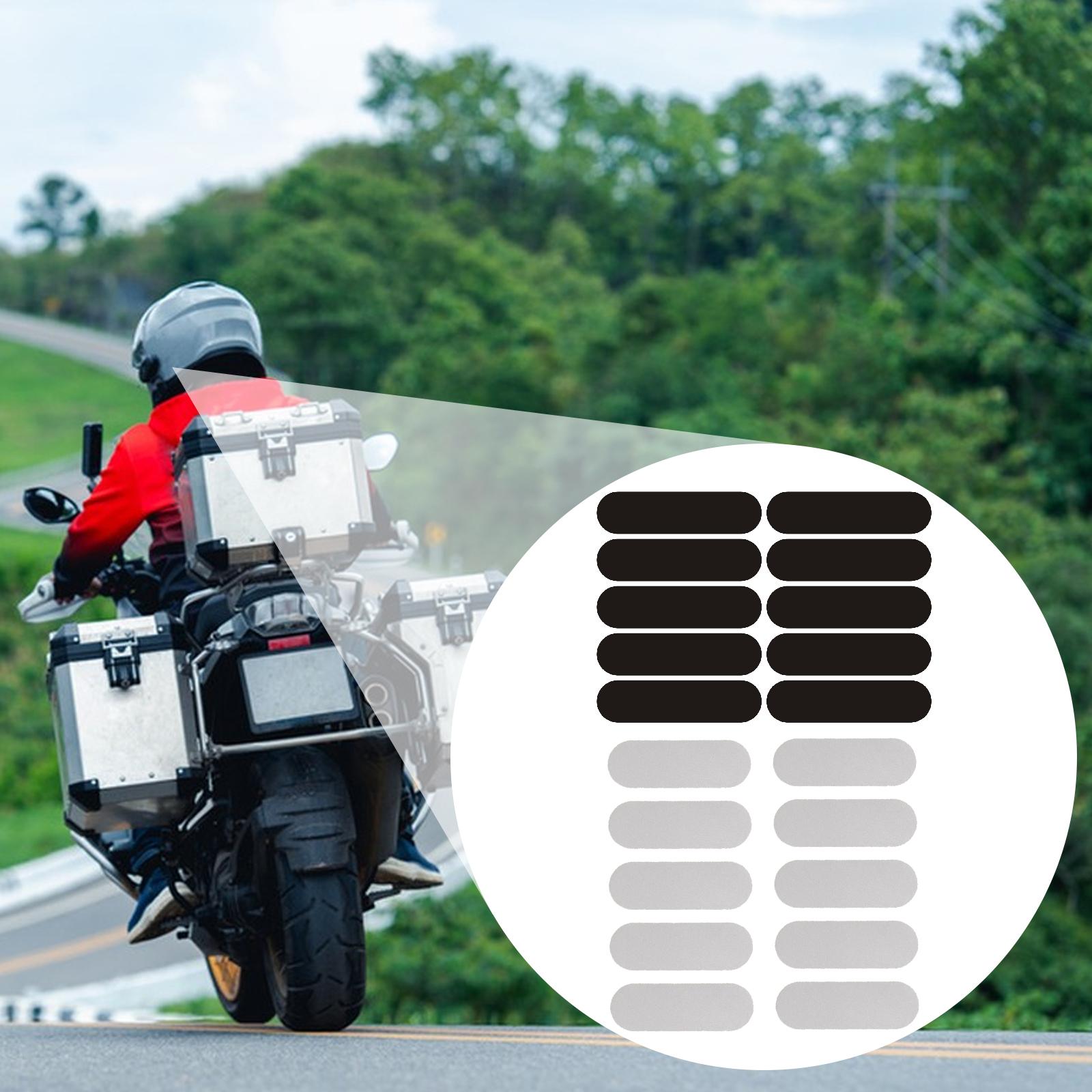 10Pcs Reflective Stickers Mult - Running Gear Vehicle recension och pris