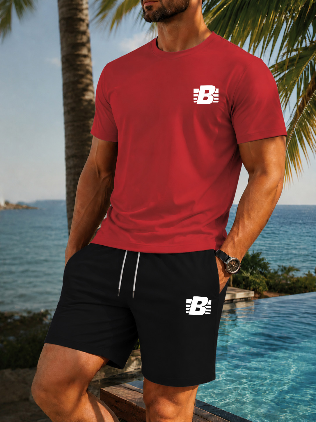 Men's 2-Piece Tracksuit Casual - Running Gear For Men recension och pris