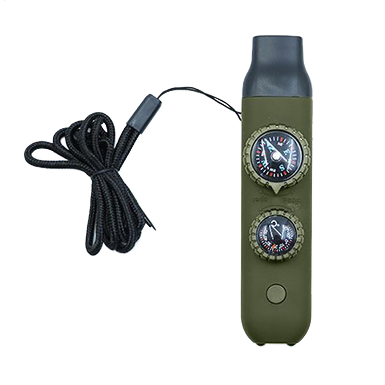 7-in-1 Survival Whistle with L - Running Gear Boat recension och pris