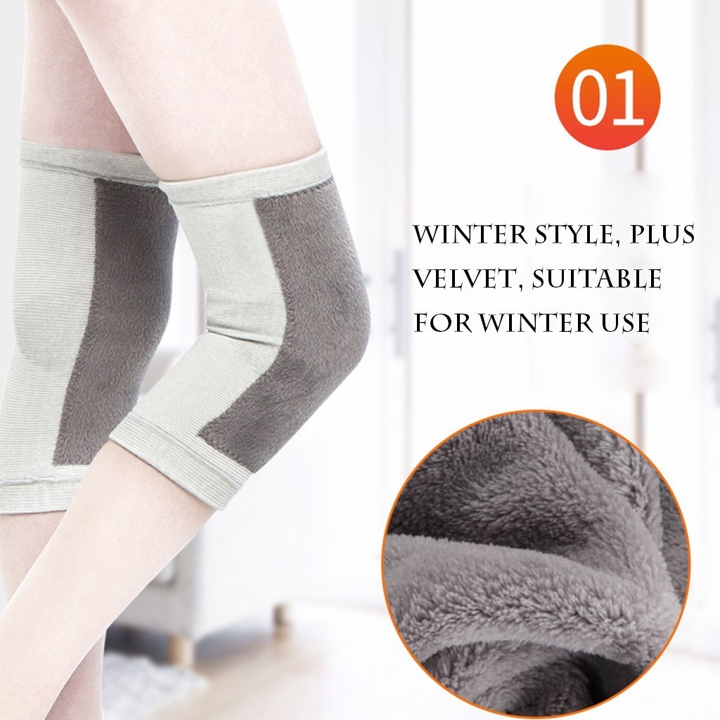 WOSWEIR-1 Pair Winter Warm Kne - Running Gear Knee recension och pris