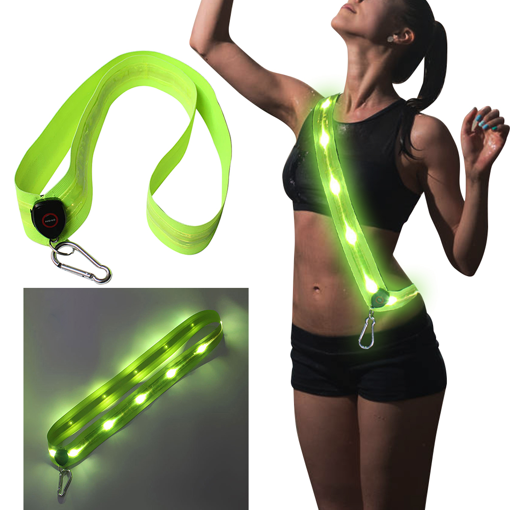 LED Shoulder Belt Rechargeable - Running Gear Night recension och pris