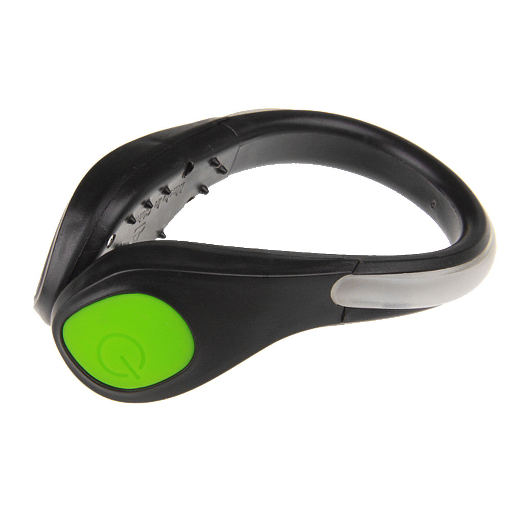 1Pcs LED Flash Shoe Clip Green - Running Gear Night recension och pris
