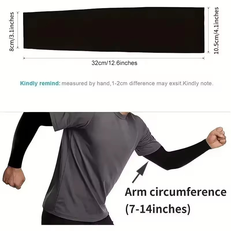 1 Pair of Arm Sleeves for Outd - Running Gear Outdoor recension och pris