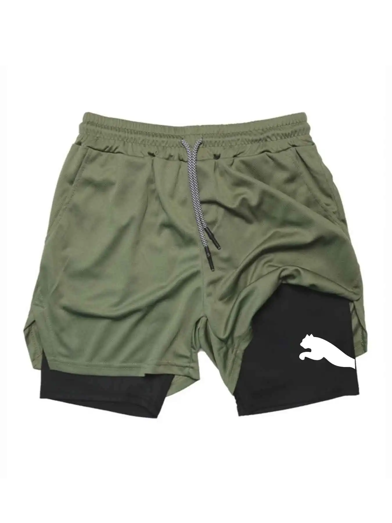 Printed Sports Shorts 2-in-1 G - Running Gear For Men recension och pris