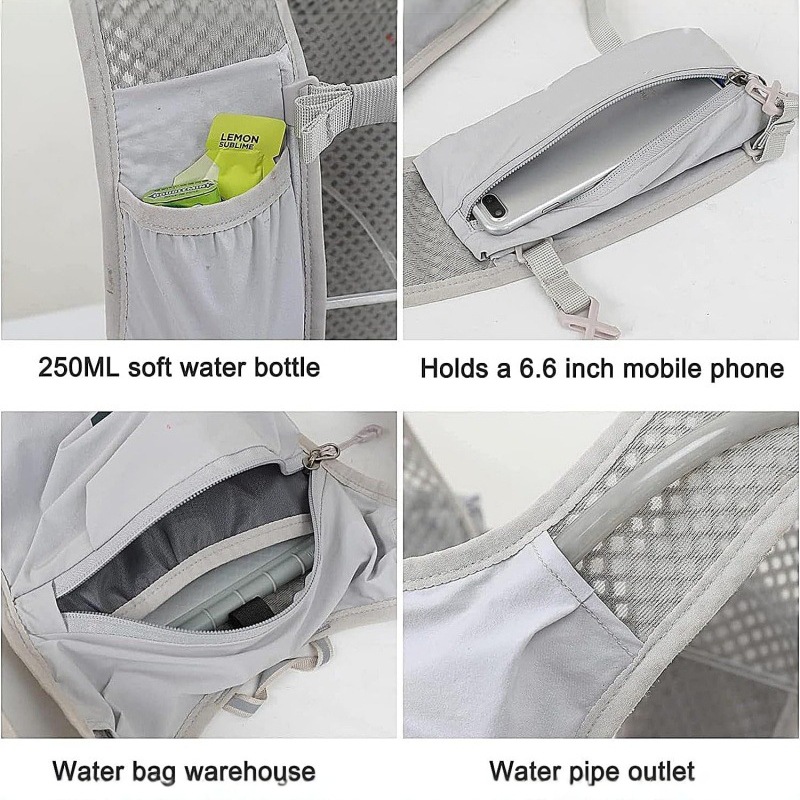 Ultra-Light Hydration Vest Bac - Running Hydration Vest recension och pris